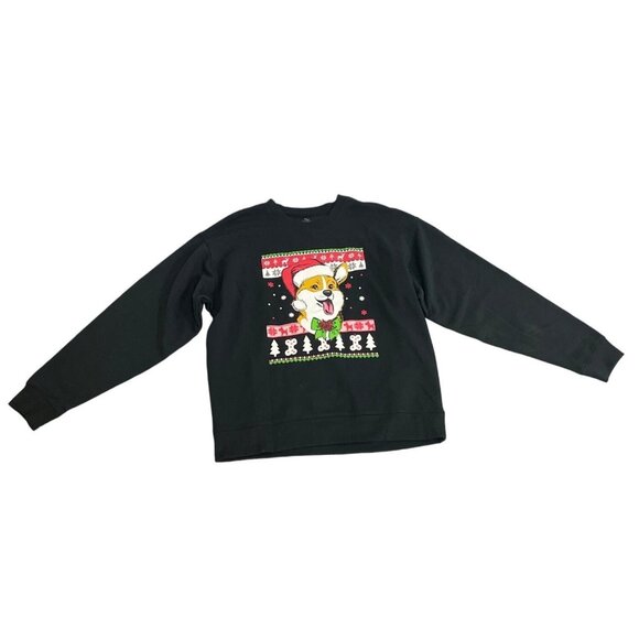 WinWin Unisex Black Christmas Sweater Sz M L - NWT - Picture 5 of 9